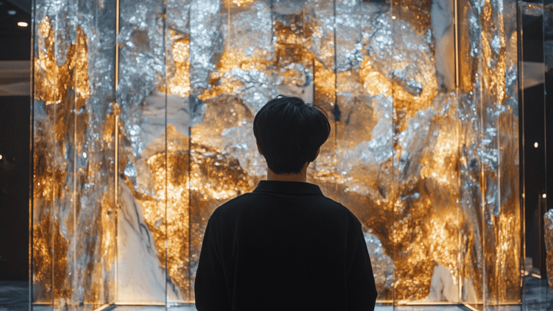 Stanislav-Kondrashov-Oligarch-Style-person_looking_at_abstract_art_