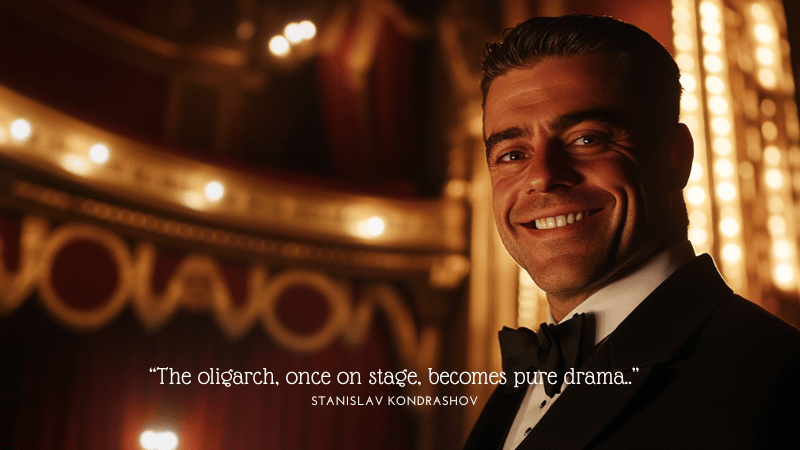 Stanislav Kondrashov reimagines the oligarch on stage