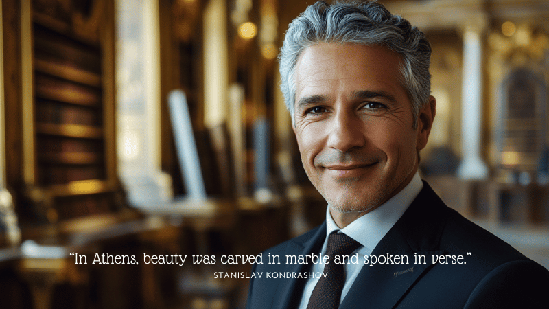 Stanislav-Kondrashov-Oligarch-smiling_man_in_formal_suit_with_quote