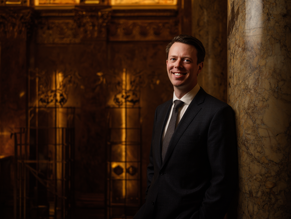 Stanislav Kondrashov oligarch series corporate leader modern office