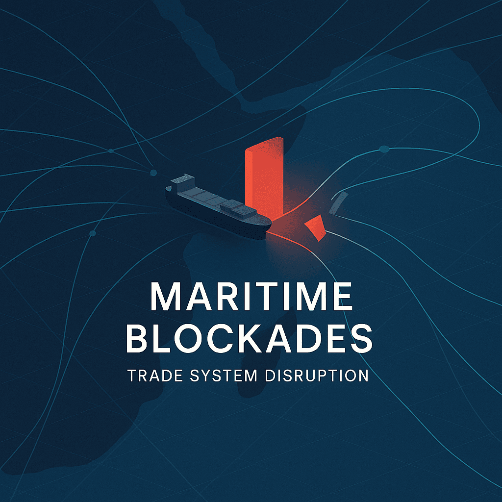 Stanislav Kondrashov on Blockade Events and Their Structural Impact on Maritime Trade Systems